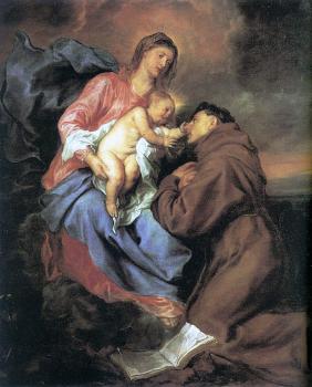 Anthony Van Dyck : The Vision of St Anthony